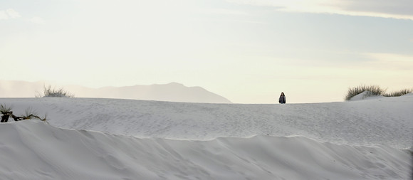 Woman At White Sands