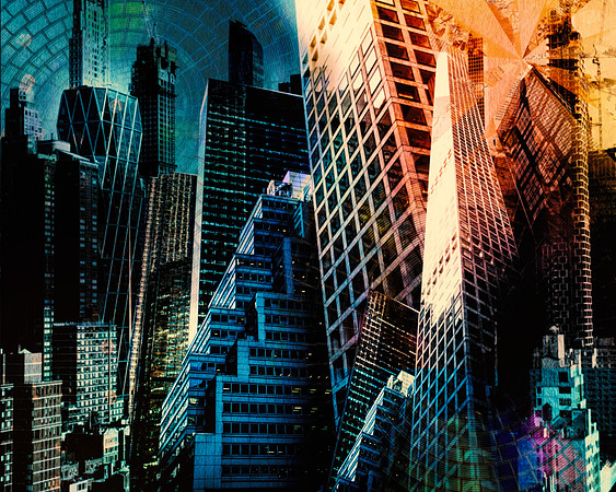 Colorful Night In The City